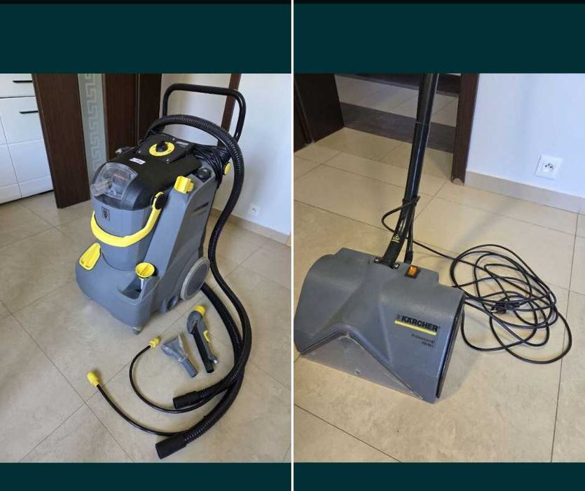 Kärcher Puzzi 30/4 Professional + szczotka PW – świetny stan