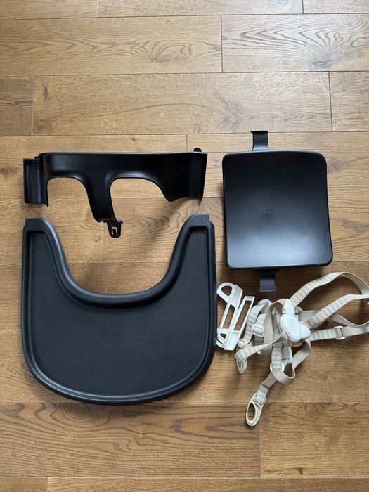 Stokke baby set + tacka + szelki