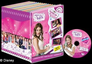 Violetta sezon 1 cała seria DVD
