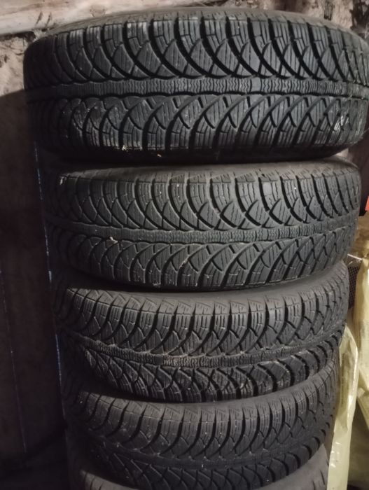 Felgi stalowe 6jx15h2 et38 5x100 z oponami zimowymi Fulda 185/65R15