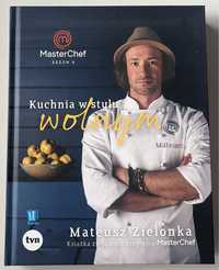 Książka kucharska Masterchef Kuchnia w stylu wolnym Mateusz Zielonka