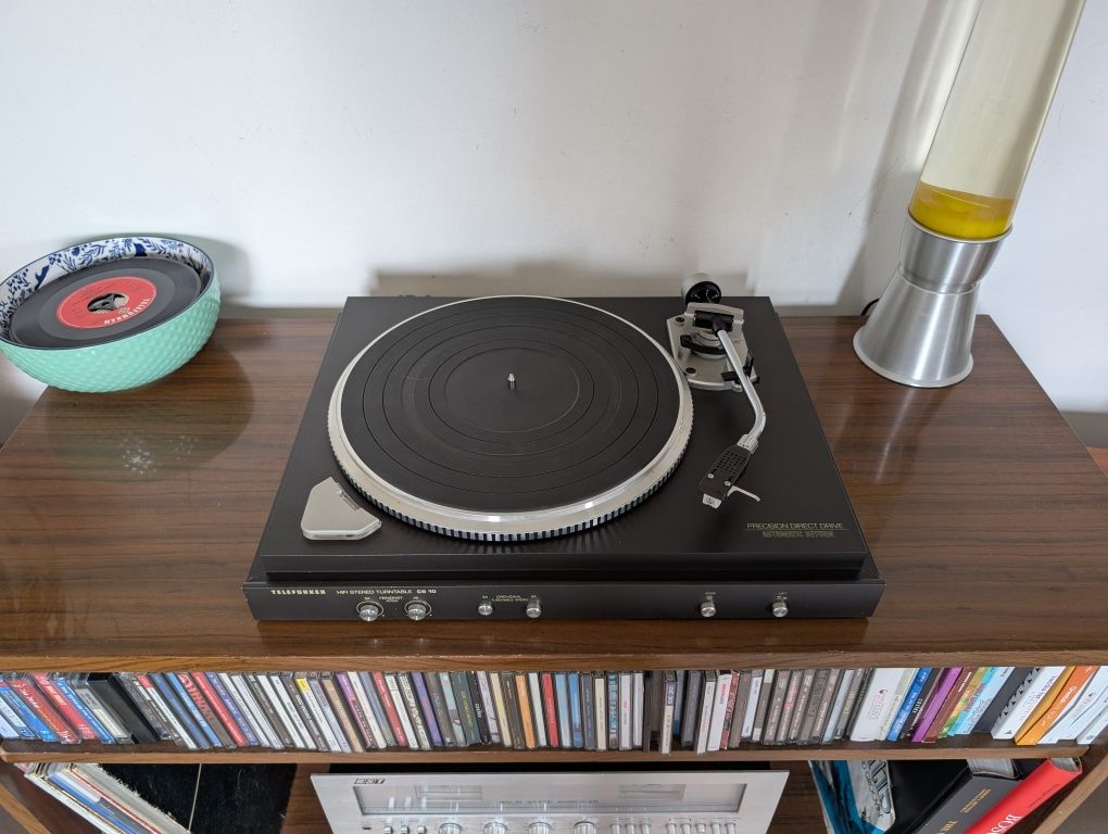 Telefunken CS10 gramofon, półautomat, direct drive, vintage lata 80te