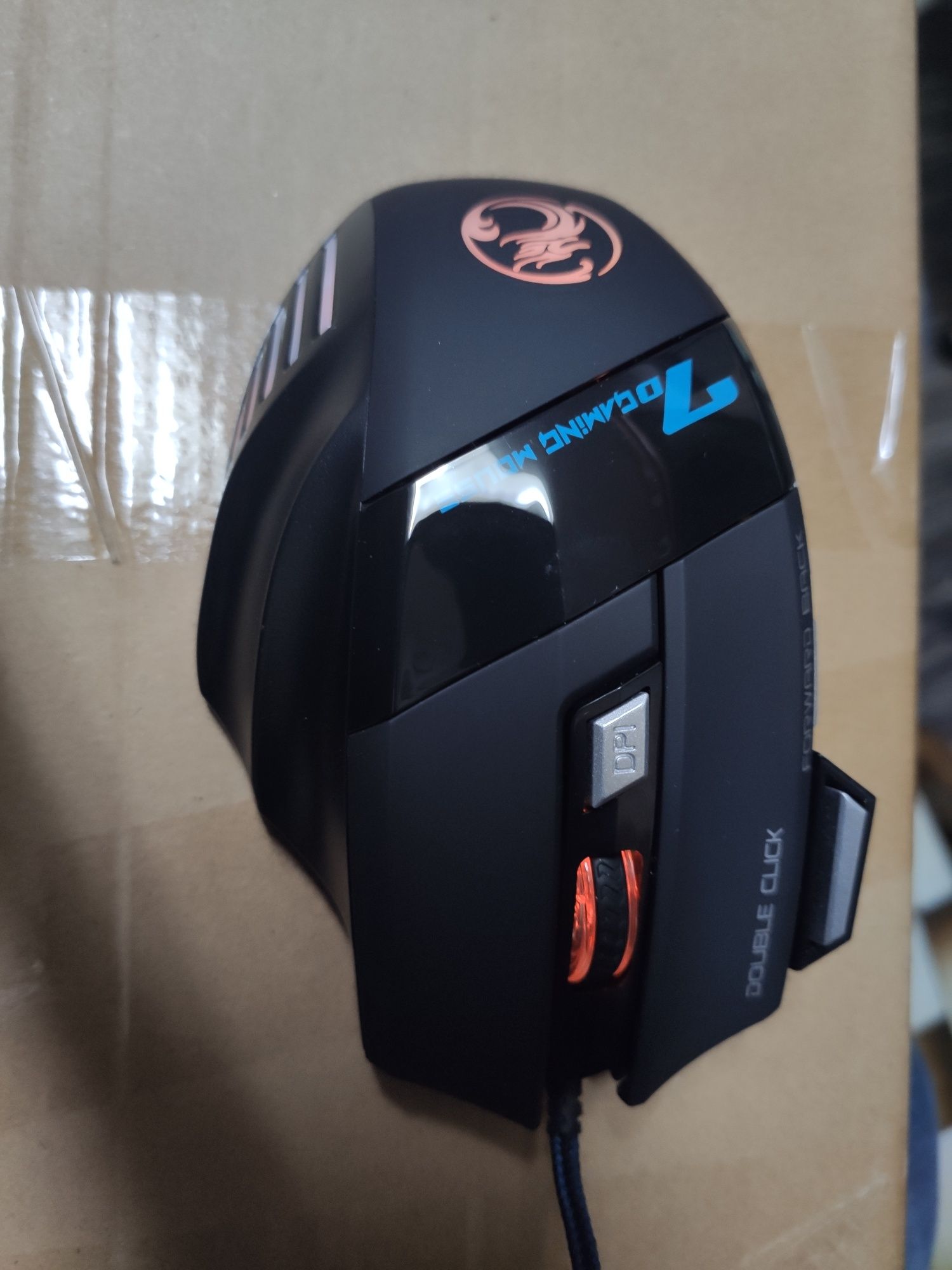 Rato gaming ergonómico 5500 dpi