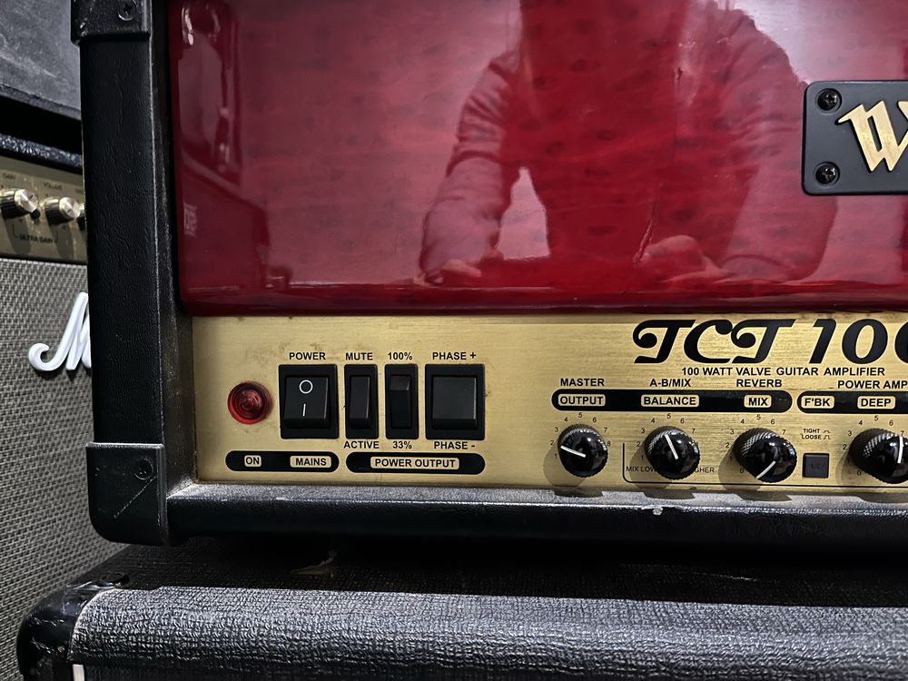 Wharfdale tct 100 wzmacniacz lampowy gitarowy (marshall)