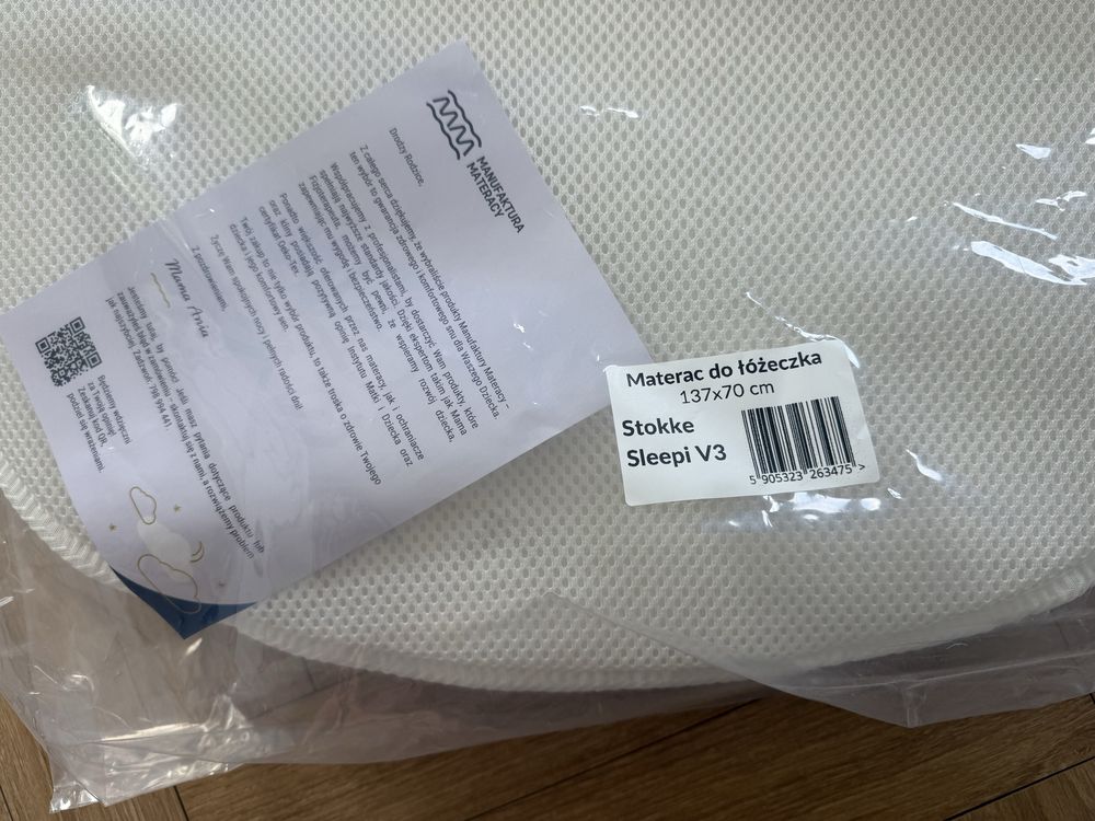 Stokke sleepi V3 materac do łóżeczka Nowy