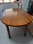 mesa de cozinha em pinho