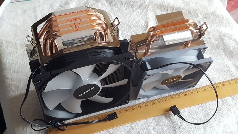 Кулер A400 Excavator, 120мм, 4 трубки, RGB, 3 pin, am4, LGA 2011-3 x99