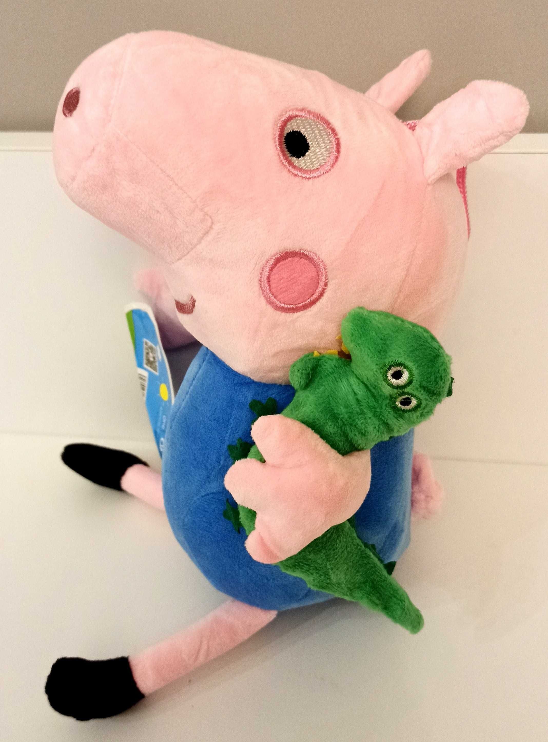 NOWE pluszaki maskotki Rodzinka Świnka Peppa Tata Mama George