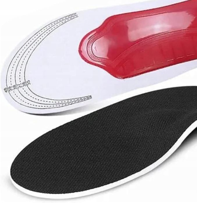 Ultralekkie ortopedyczne amortyzujące wkładki do butów rozmiar 40-46