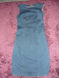 Sukienka jeansowa długa Taboo