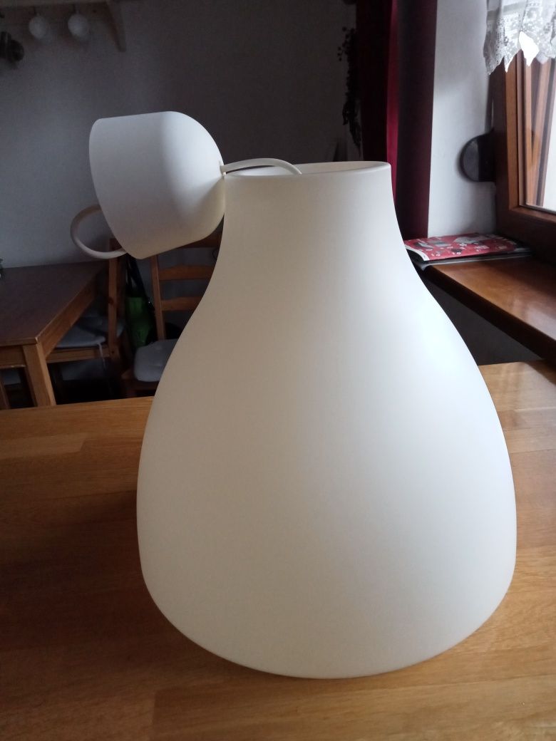 Lampa duża biała z Ikei