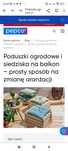 Poduszki ogrodowe lub domowe