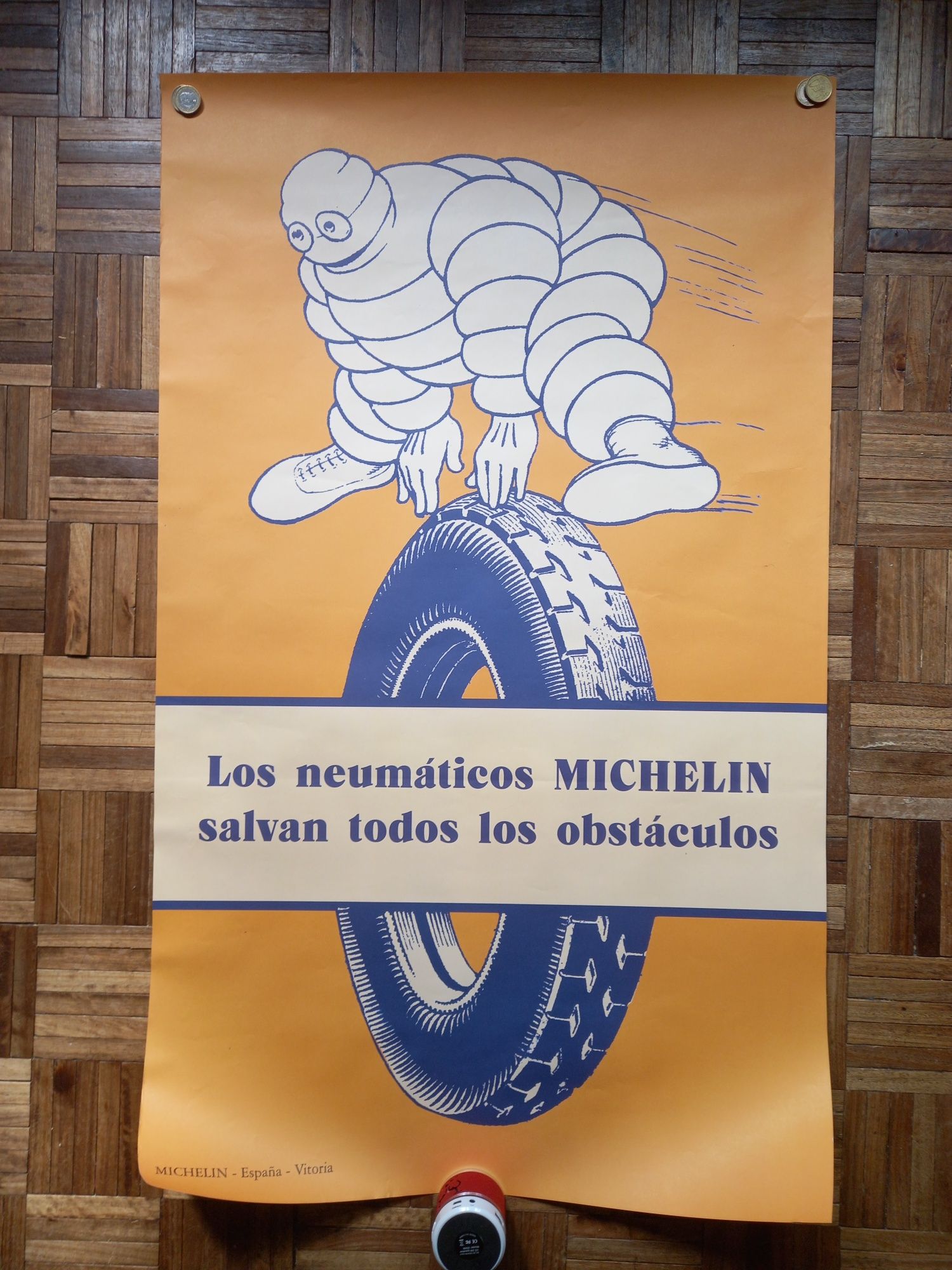 Poster / cartaz dos pneus Michelin