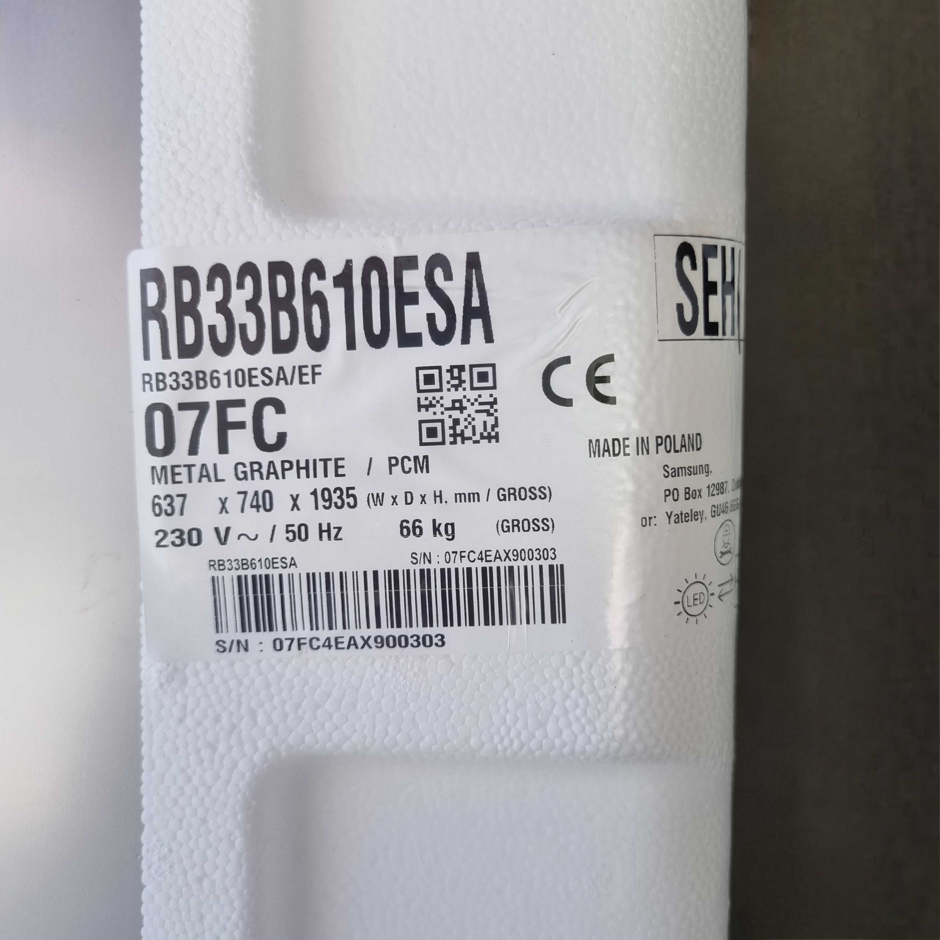 Холодильник Samsung (RB33B610ESA/EF). Новий, привезений з Європи.