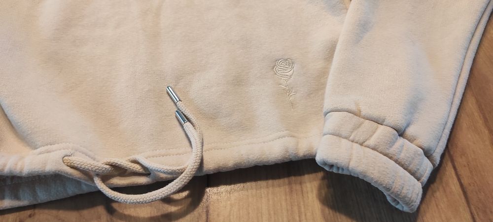 Bluza Rose London roz 38 M beżowa