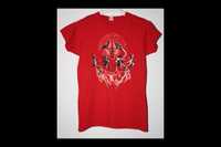 M L koszulka damska DEADPOOL czerwony t-shirt