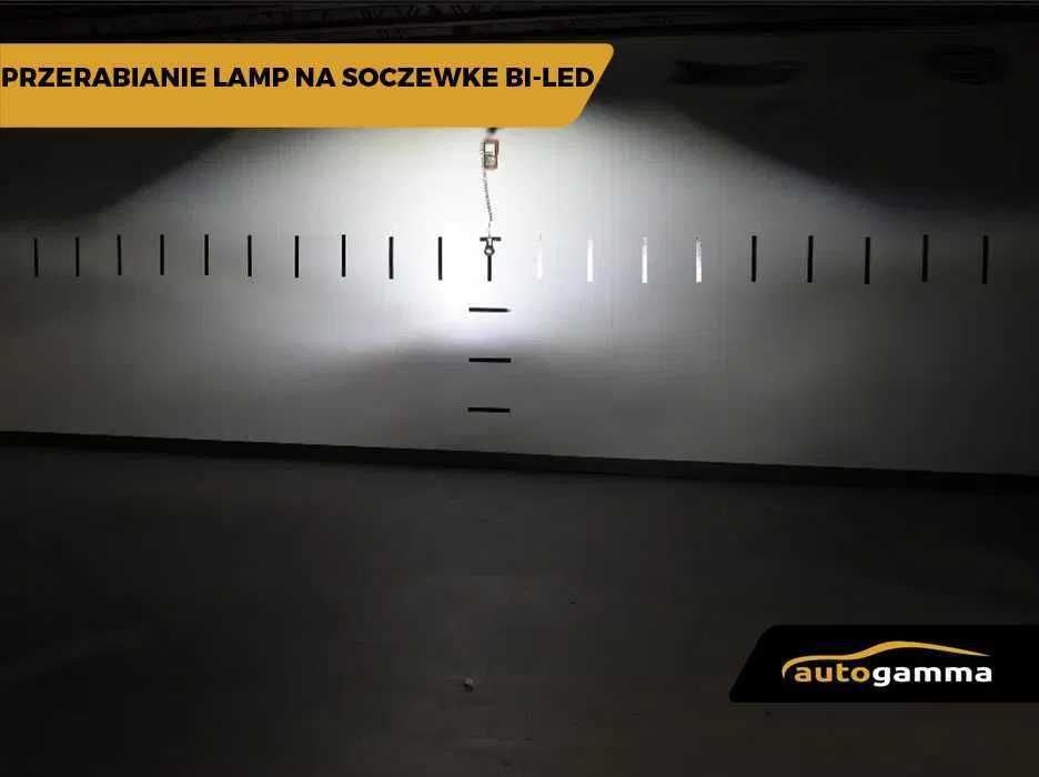 Montaż soczewek BiLED i Laser do lamp oraz Regeneracja Reflektorów