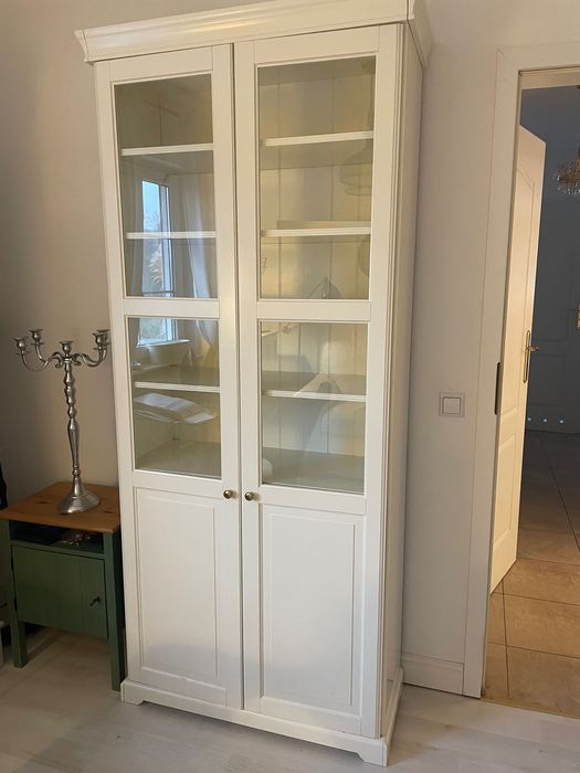 Witryna Liatorp Ikea biała
