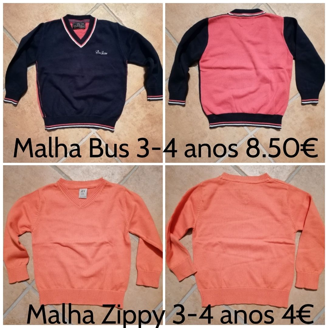 Roupa Menino 3-4A