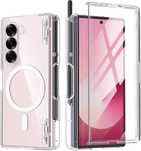 TONGATE etui do Samsung Galaxy Z Fold 6 pancerne 360 MagSafe bezbarwne
