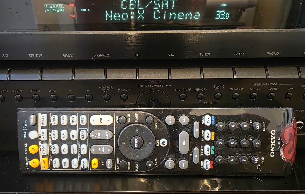 Onkyo TX-NR929  Bluetooth HDMI 1.4 3D 4K Ultra HD WiFi