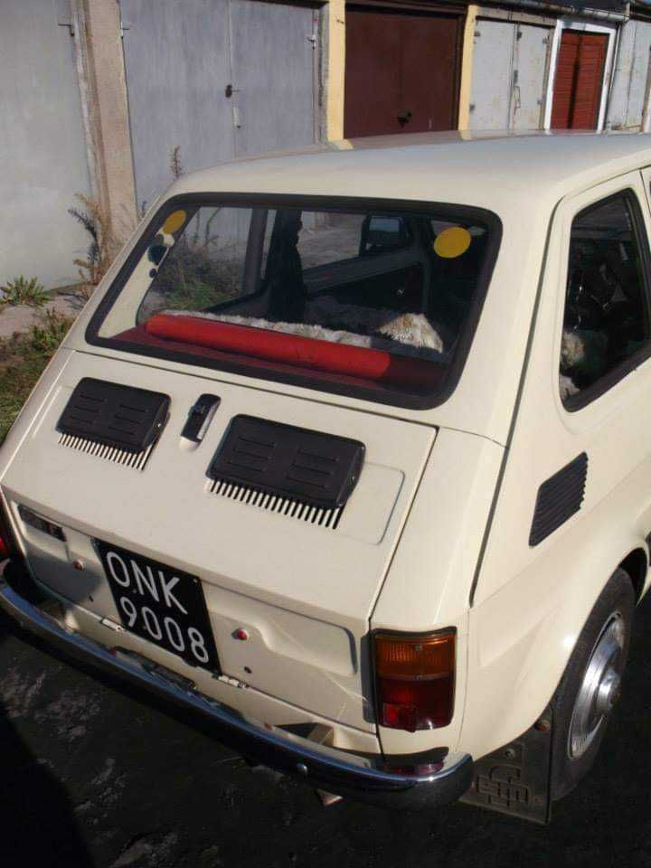 Fiat 126p 1984 przebieg 7550km jak nowy