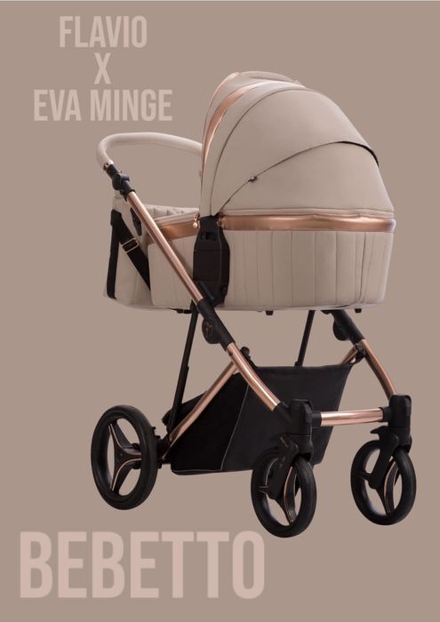 Bebetto Flavio Eva Minge wózek 2w1 lub wózek 3w1