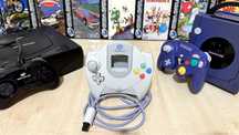 Dreamcast гейпад европа идеал saturn playstation