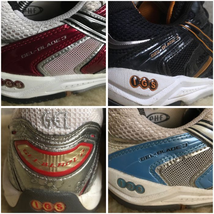 Як нові, багато розмірів, Asics Gel Blade волейбол теніс 44 43 42 41