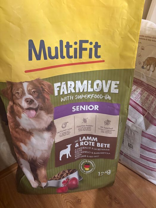 Farmlove Senior Lamm & rote betę 12kg