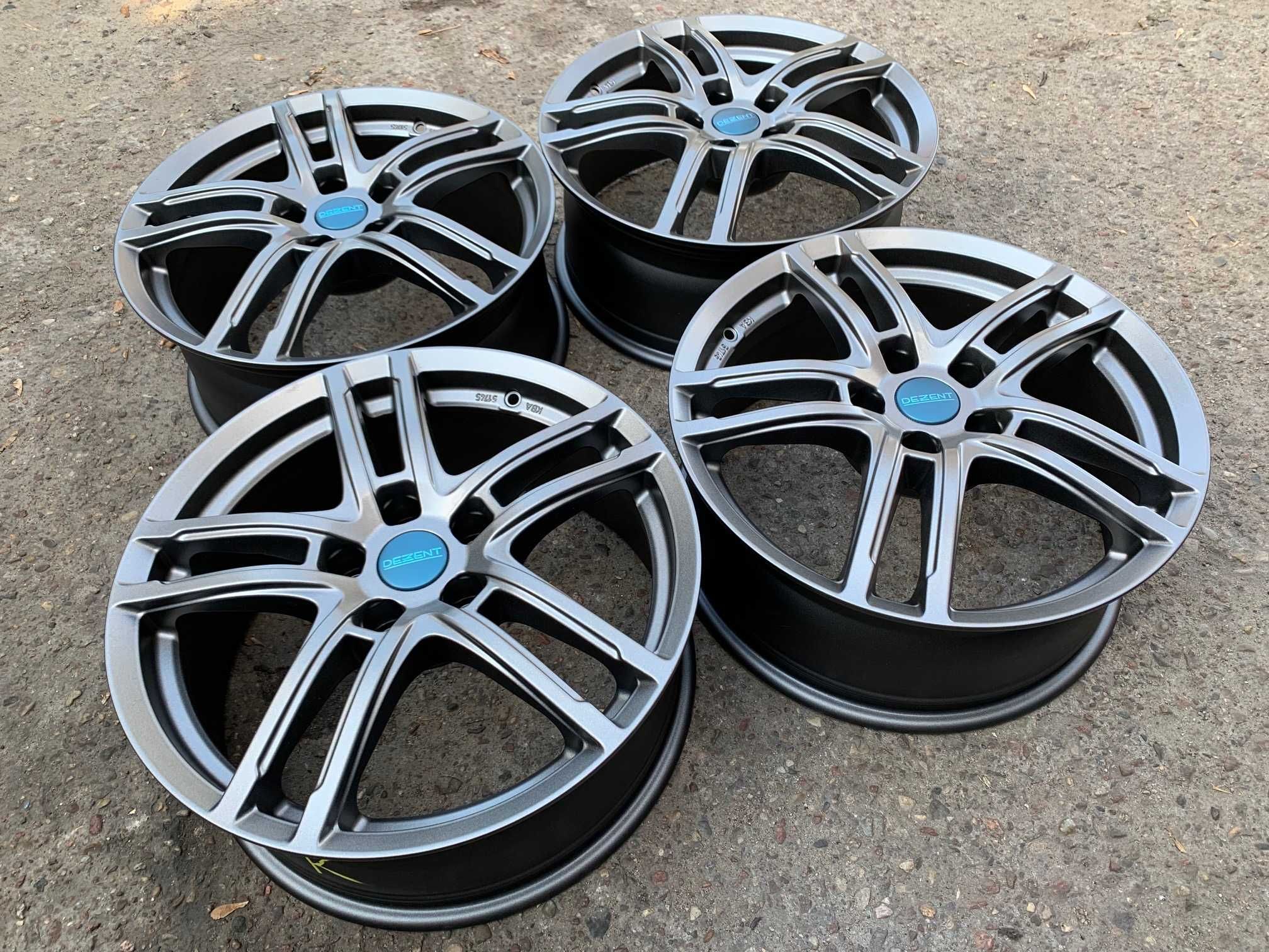 4x felga aluminiowa DEZENT TZ graphite 18"x7,5" rozstaw 5x114,3 ET 38