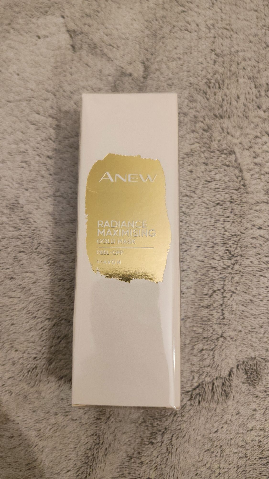 Avon Anew złota maska peel-off radiance maximising