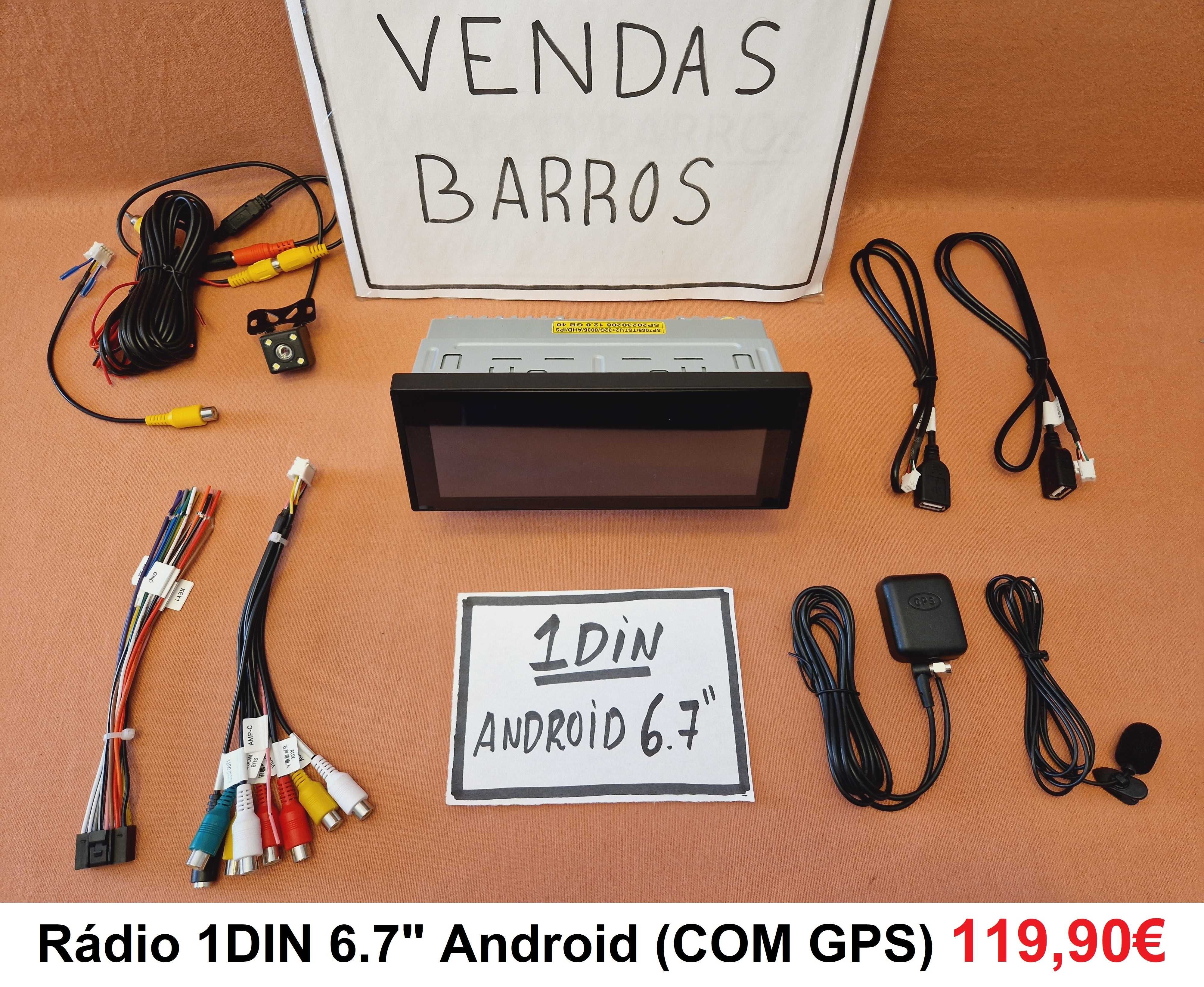 (NOVO) Rádio 2DIN Toyota • RAV4 • (1994 a 2012) • Android GPS