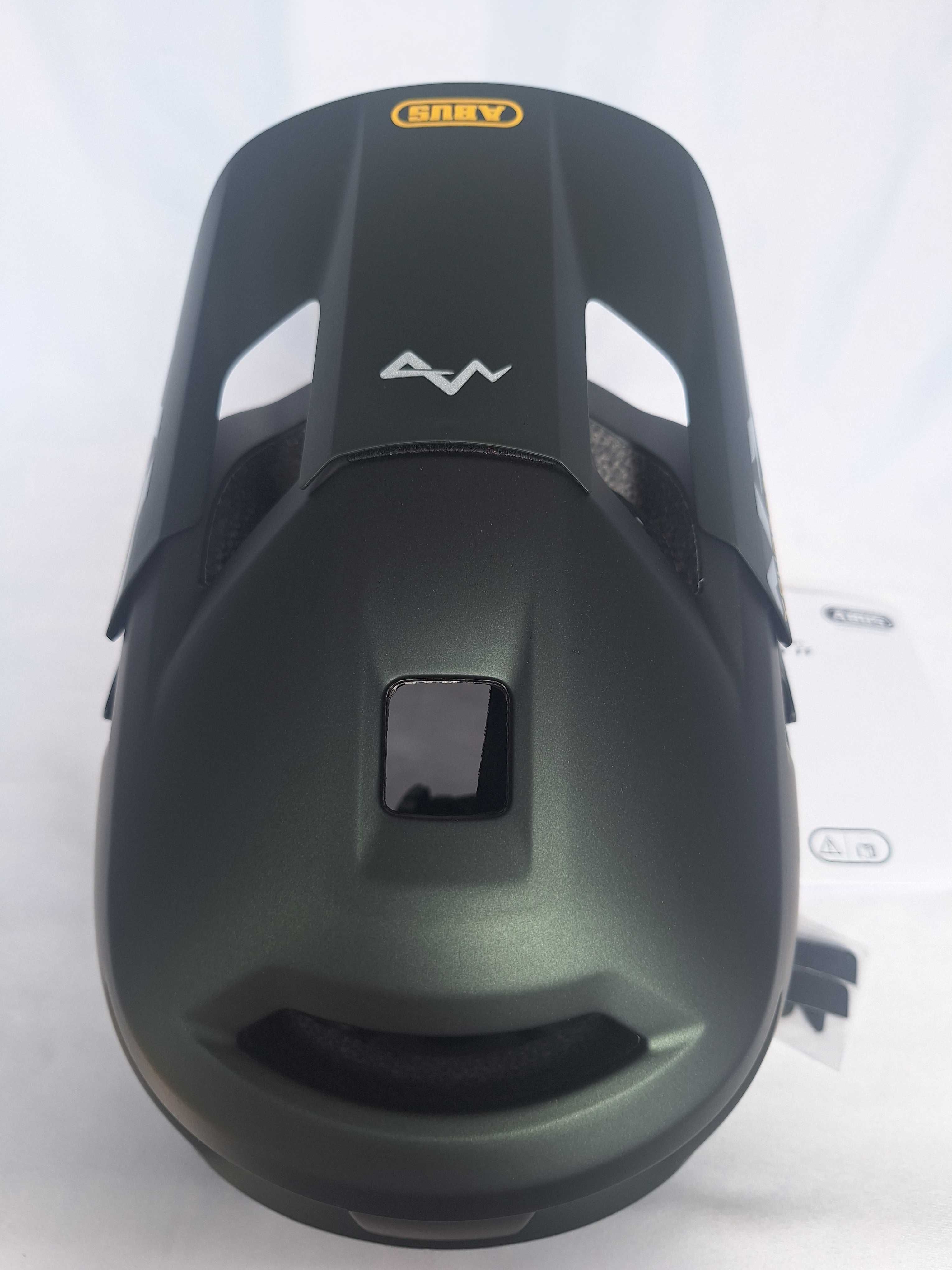 Kask rowerowy fullface Abus Youdrop FF Moss Green S 48-55cm