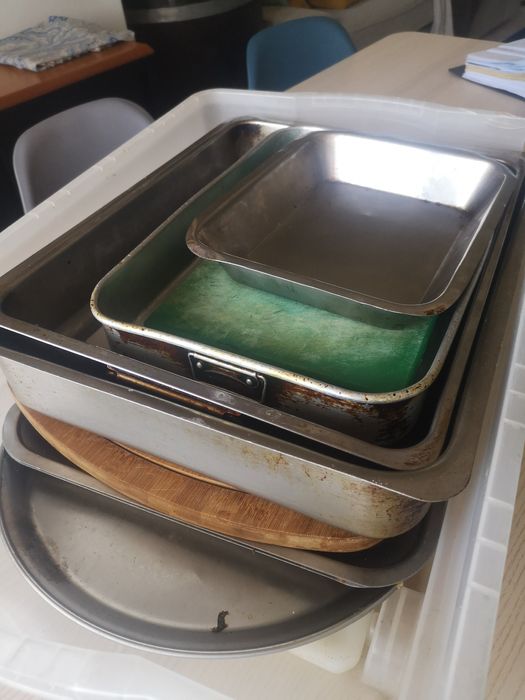 Tabuleiros Forno Inox