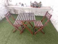 Mesa e Cadeiras Jardim Exterior