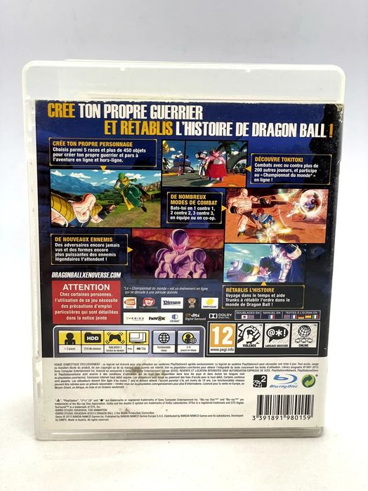 Dragon Ball Xenoverse PS3 Po Angielsku