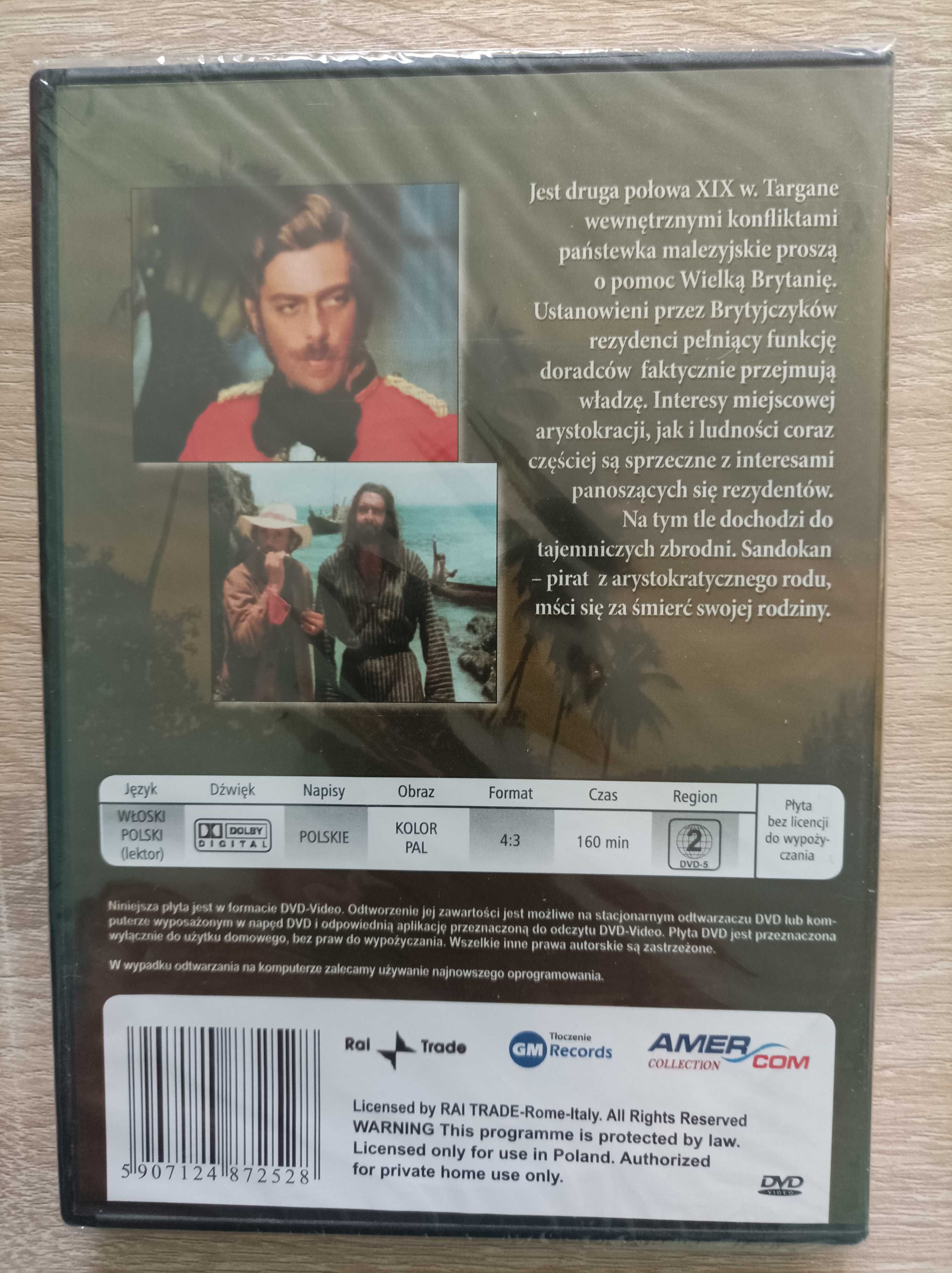 Film DVD Sandokan