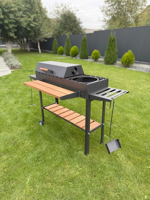 нова модель! мангал, барбекю, гриль, на 13 шампурів, топ якість!