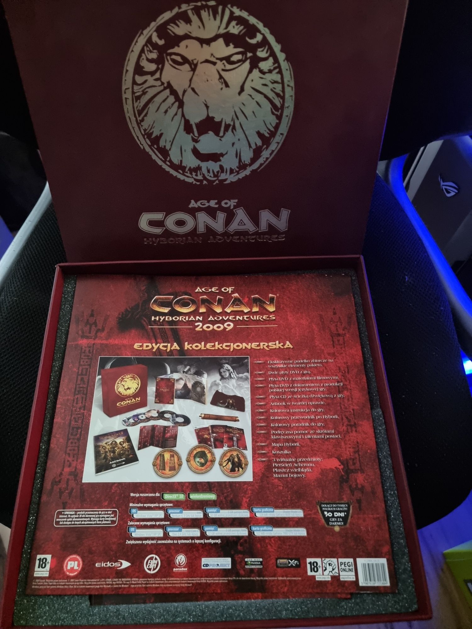Conan,  edycja kolekcjonerska 2009 stan idealny + Dodatek