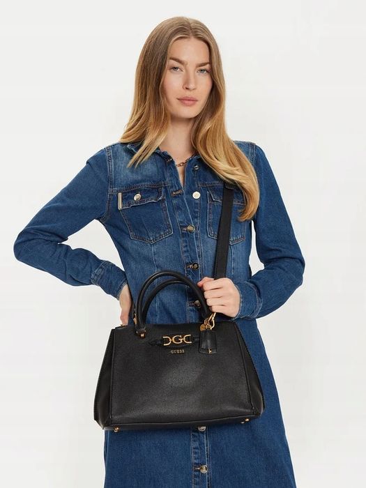 Guess Torebka Torba Czarna Malva T537