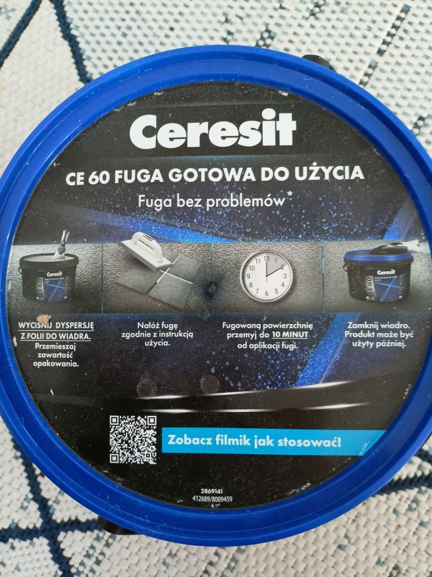 Fuga Ceresit 2 kg gotowa do użycia antracyt