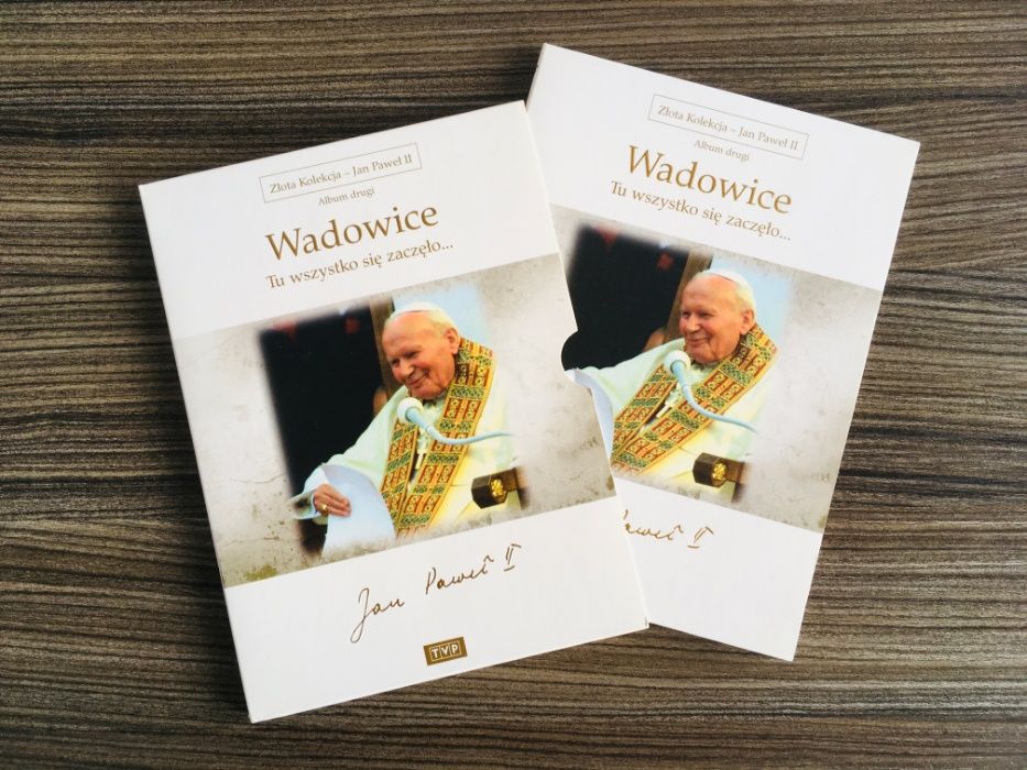 Seria dokumentalna "Złota kolekcja - Jan Paweł II" (4 albumy, 6 x DVD)