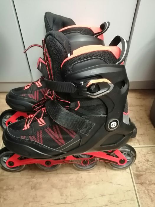 Rolki Oxelo Fit5 acid orange NOWE