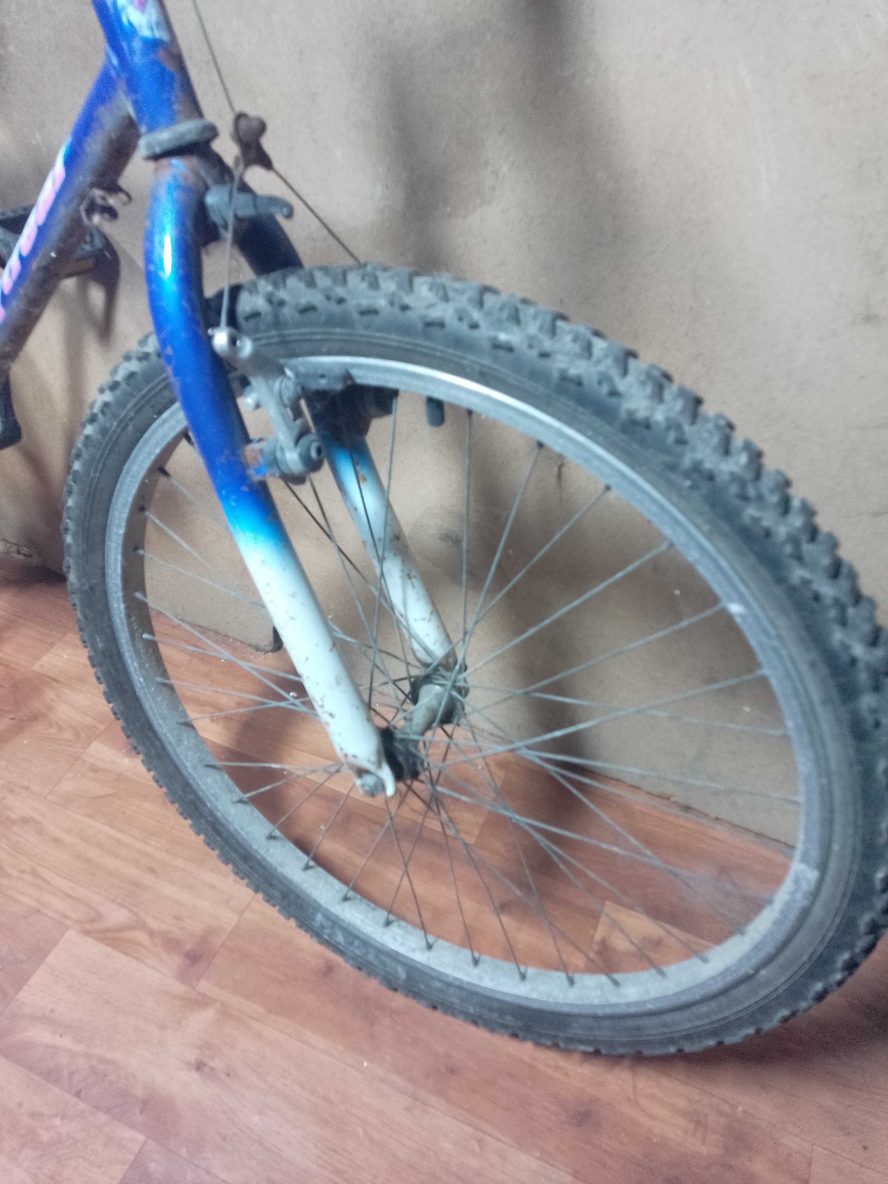Bicicleta com quadro em ferro