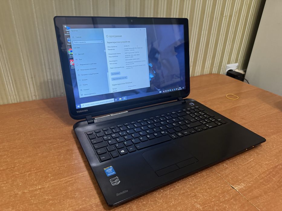 Ноутбуу Toshiba C50t Intel Pentium сенсорний 4 ядра