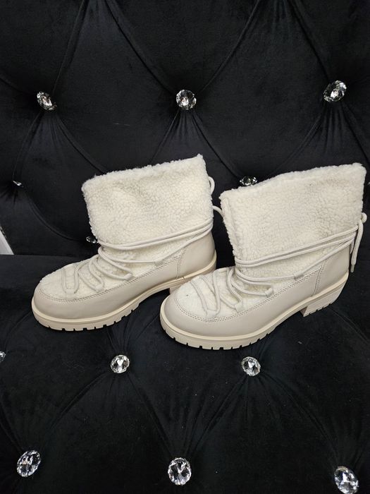 Bonprix Nowe botki śniegowce wsuwane 38