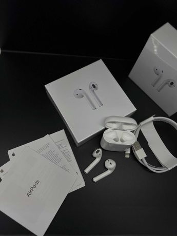 Навушники Airpods 2 Топ якість Рік гарантії Магазин OLX доставка
