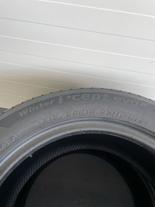2x OPONY ZIMOWE Hankook Winter icept evo2 215/55/16 93H