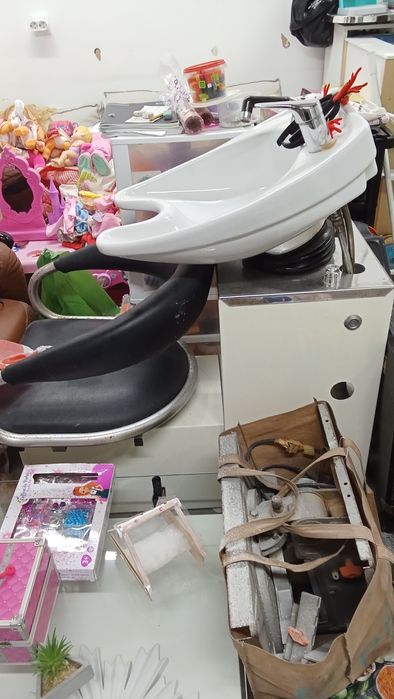 Rampa de lavagem a funcionar em pleno